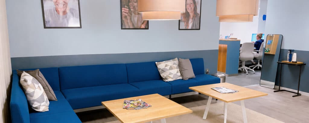Klinikbild från Smile Stockholm Hagastaden
