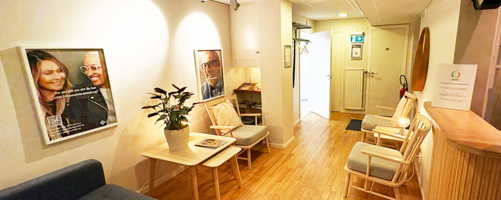 Klinikbild från Smile Hässelby Strand